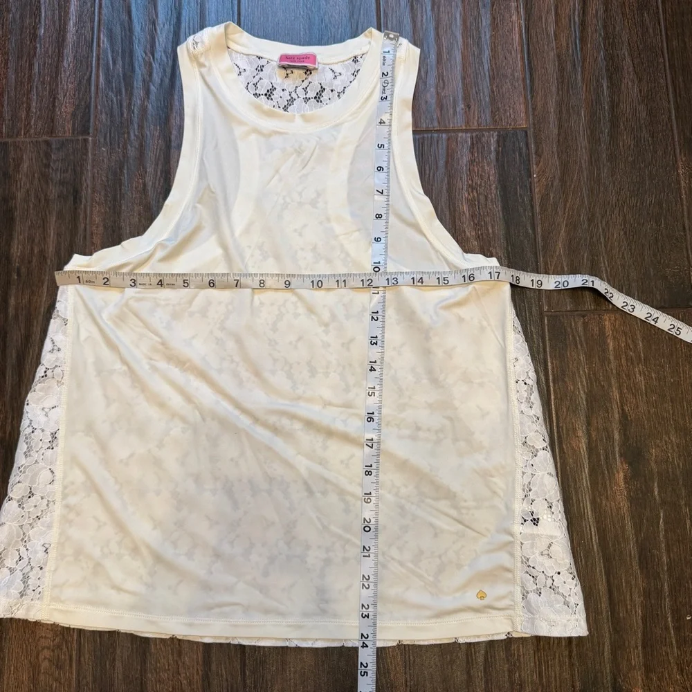 Kate Spade White Lace Skort & Tank Set Size Small Tennis Flirty Sporty Preppy